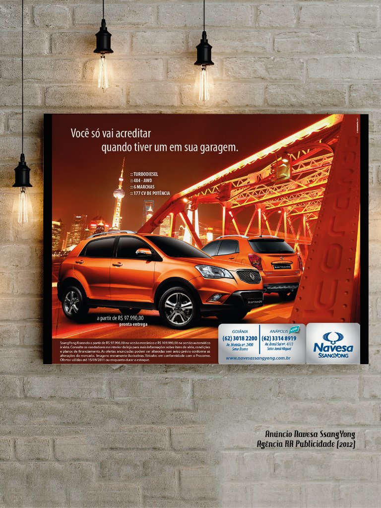 Anúncio Navesa SsangYong